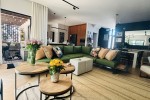 L shaped modular couch