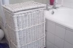 Washing basket, double bed, washing machine 7 kg, 6 seater kitchen tab...