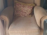 Double bed, Single bed, 2 Wingback chairs, Bar fridge, Small chest fre...