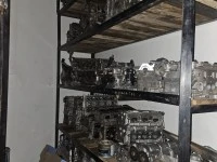 Workshop car spares, tools, shelving