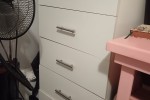 Chest of drawers, Free standing mirror, Small Cabinet