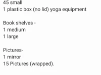 2 bedroom house move
