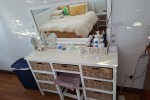 Double bed, Double door fridge, Dishwasher, Medium size tv cabinet, Cr...