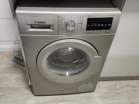 Queen bed, Front loader  washing machine 9kg capacity, Fridge single d...
