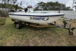 Witblits cat fishing boat