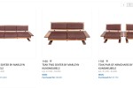 4 piece sofa set and 2 small stools