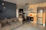 Queen size bed, 2 pedestals, 3seater couch, 2 chairs, tv