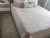 Two double beds, Three seater couch, Double door fridge, Washing machi...