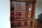 Bookshelf 1.7 x 800, Queen bed and base, 5 drawer chest of drawers 800...