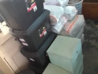 X2 - Double bed with mattress, X2 - single beds with mattress, X1 - Ca...