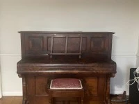 Old upright piano, unsure about maker