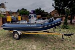 Inflatable boat 3.7m semi rigid duck