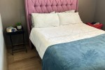 3 seater couch, Queen bed, double bed, fridge, washing machine