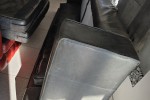 Leather sofa and coffee table, coffee table