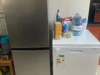 3 seater couch, Queen size bed, Single fridge, Dishwasher, Lazyboy cha...