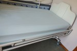 Hospital bed, wheelchair