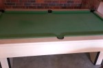 Couches, pool table