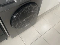 Double bed, couch, 3/4 base, washing machine, frame for storage, fridg...