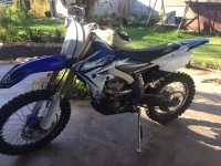 Motorcycle Yamaha YZ250FX 2016