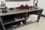 Couch, TV Stand, Dining Table and Chairs, Fridge, Coffee Table