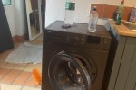 Quees size bed, 1 large sofa, fridge, washing machine, Large mirror, m...