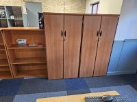 Wooden cabinet, Wooden cabinet, Book shelf, Book shelf