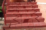 Upright steel frame piano