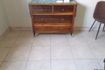 Chest of drawers, shelf