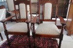2 x Oak Carver chairs