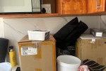 2 seater couch, Microwave, 2 x medium boxes, Mirror, 3 bags of clothes...