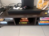 Couch, TV stand and carpets