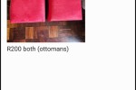 Double bed, Double bed, Towel rack, Side table, Side table, Corner sof...