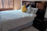 Queen bed, Headboard, 2 bed side tables, Dressing table with chest of ...