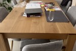 6 seater dining table, 7 dining chairs, TV stand, Tv, Desk, Book case