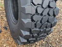 Large new tyre