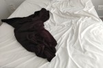 Double bed, 8 packed boxes