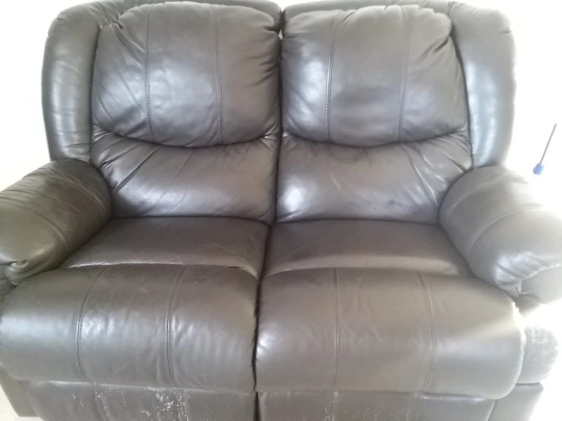 2 seater recliner Sofa, chest of drawers, Office shelf