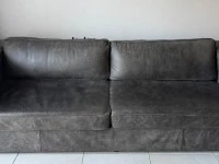 3 seater couch, 1 seater couch