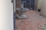 Outside water fountain