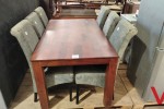 Dining room table with 6 chairs