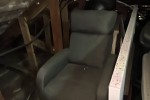 Queen Size Bed, Fridge, Computer Desk, Desk Chair, Armchair