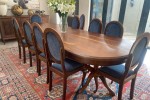 Dining room table and 12 chairs