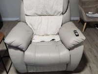 Queen bed, Front loader  washing machine 9kg capacity, Fridge single d...