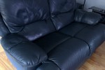 Double seater reclining couch, Single bottom freezer fridge, 3 drawer ...