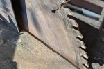 Powerful wood / log saw - Ideal for cutting firewood. 3 phase 5,5kW mo...