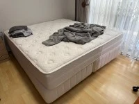 King size bed, Desk, 3 seater couch, 2 seater couch