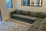 L-shaped couch 2 pieces to make one couch (2)