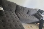 Single bed, Office table, couch L-shaped, Single bed mattress, 10 boxe...