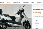 Motorcycle Sym Citycom 300cc