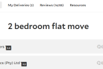 2 bedroom flat move